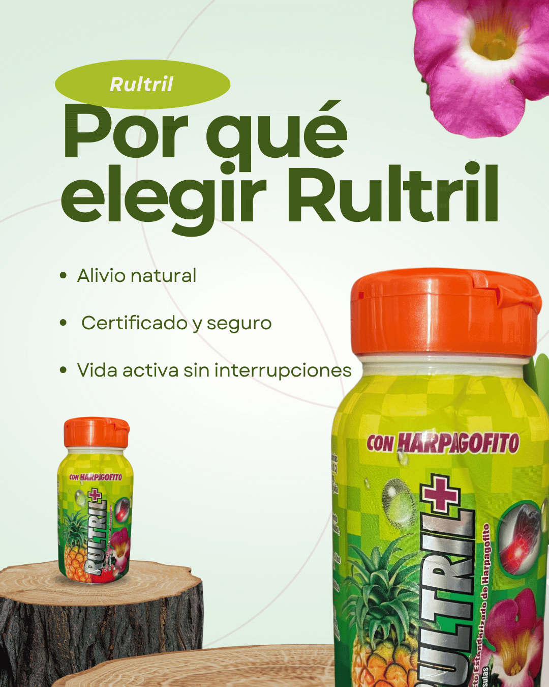 Rultril para entrenar sin miedo al Dolor